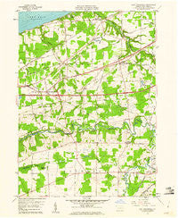 East Springfield Pennsylvania Historical topographic map, 1:24000 scale, 7.5 X 7.5 Minute, Year 1959