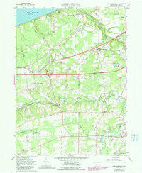 East Springfield Pennsylvania Historical topographic map, 1:24000 scale, 7.5 X 7.5 Minute, Year 1959