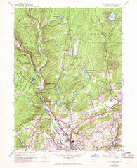 East Stroudsburg Pennsylvania Historical topographic map, 1:24000 scale, 7.5 X 7.5 Minute, Year 1944