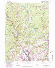 East Stroudsburg Pennsylvania Historical topographic map, 1:24000 scale, 7.5 X 7.5 Minute, Year 1944