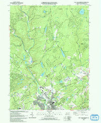 East Stroudsburg Pennsylvania Historical topographic map, 1:24000 scale, 7.5 X 7.5 Minute, Year 1993