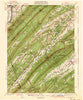 East Waterford Pennsylvania Historical topographic map, 1:62500 scale, 15 X 15 Minute, Year 1941