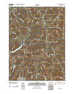 East Butler Pennsylvania Historical topographic map, 1:24000 scale, 7.5 X 7.5 Minute, Year 2010