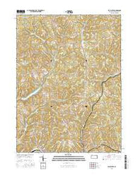 East Butler Pennsylvania Current topographic map, 1:24000 scale, 7.5 X 7.5 Minute, Year 2016