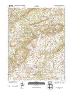 East Greenville Pennsylvania Historical topographic map, 1:24000 scale, 7.5 X 7.5 Minute, Year 2013