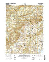 East Greenville Pennsylvania Current topographic map, 1:24000 scale, 7.5 X 7.5 Minute, Year 2016