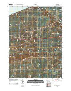 East Springfield Pennsylvania Historical topographic map, 1:24000 scale, 7.5 X 7.5 Minute, Year 2010
