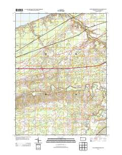 East Springfield Pennsylvania Historical topographic map, 1:24000 scale, 7.5 X 7.5 Minute, Year 2013