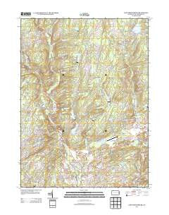 East Stroudsburg Pennsylvania Historical topographic map, 1:24000 scale, 7.5 X 7.5 Minute, Year 2013