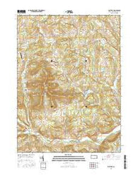 East Troy Pennsylvania Current topographic map, 1:24000 scale, 7.5 X 7.5 Minute, Year 2016