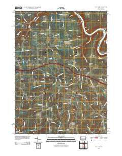 Eau Claire Pennsylvania Historical topographic map, 1:24000 scale, 7.5 X 7.5 Minute, Year 2010
