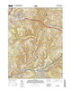 Ebensburg Pennsylvania Current topographic map, 1:24000 scale, 7.5 X 7.5 Minute, Year 2016