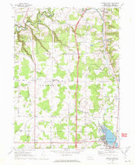 Edinboro North Pennsylvania Historical topographic map, 1:24000 scale, 7.5 X 7.5 Minute, Year 1967
