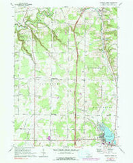 Edinboro North Pennsylvania Historical topographic map, 1:24000 scale, 7.5 X 7.5 Minute, Year 1967