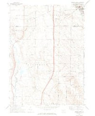 Edinboro South Pennsylvania Historical topographic map, 1:24000 scale, 7.5 X 7.5 Minute, Year 1968