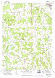 Edinboro South Pennsylvania Historical topographic map, 1:24000 scale, 7.5 X 7.5 Minute, Year 1968