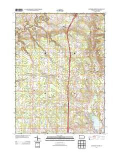 Edinboro North Pennsylvania Historical topographic map, 1:24000 scale, 7.5 X 7.5 Minute, Year 2013