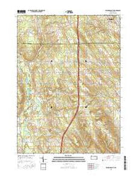 Edinboro South Pennsylvania Current topographic map, 1:24000 scale, 7.5 X 7.5 Minute, Year 2016