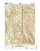 Edinboro South Pennsylvania Current topographic map, 1:24000 scale, 7.5 X 7.5 Minute, Year 2016