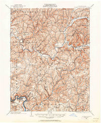 Elders Ridge Pennsylvania Historical topographic map, 1:62500 scale, 15 X 15 Minute, Year 1902