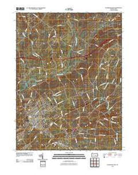 Elizabethtown Pennsylvania Historical topographic map, 1:24000 scale, 7.5 X 7.5 Minute, Year 2010