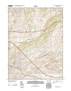 Elizabethtown Pennsylvania Historical topographic map, 1:24000 scale, 7.5 X 7.5 Minute, Year 2013