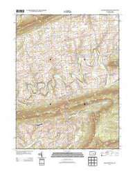 Elizabethville Pennsylvania Historical topographic map, 1:24000 scale, 7.5 X 7.5 Minute, Year 2013