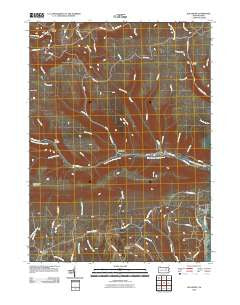 Elk Grove Pennsylvania Historical topographic map, 1:24000 scale, 7.5 X 7.5 Minute, Year 2010