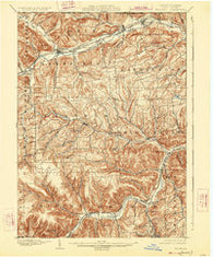 Elkland Pennsylvania Historical topographic map, 1:62500 scale, 15 X 15 Minute, Year 1900