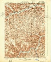 Elkland Pennsylvania Historical topographic map, 1:62500 scale, 15 X 15 Minute, Year 1900