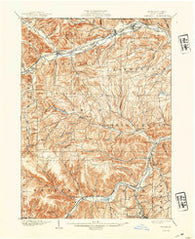 Elkland Pennsylvania Historical topographic map, 1:62500 scale, 15 X 15 Minute, Year 1900