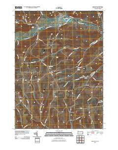 Elkland Pennsylvania Historical topographic map, 1:24000 scale, 7.5 X 7.5 Minute, Year 2010