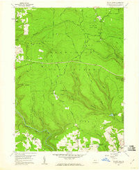 Elliott Park Pennsylvania Historical topographic map, 1:24000 scale, 7.5 X 7.5 Minute, Year 1959