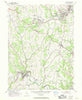 Ellsworth Pennsylvania Historical topographic map, 1:24000 scale, 7.5 X 7.5 Minute, Year 1954
