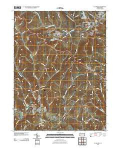 Ellsworth Pennsylvania Historical topographic map, 1:24000 scale, 7.5 X 7.5 Minute, Year 2010