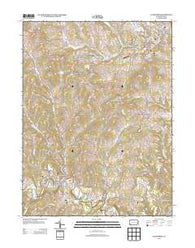 Ellsworth Pennsylvania Historical topographic map, 1:24000 scale, 7.5 X 7.5 Minute, Year 2013