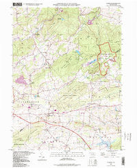 Elverson Pennsylvania Historical topographic map, 1:24000 scale, 7.5 X 7.5 Minute, Year 1997