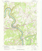 Emlenton Pennsylvania Historical topographic map, 1:24000 scale, 7.5 X 7.5 Minute, Year 1963