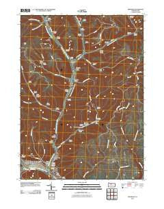 Emporium Pennsylvania Historical topographic map, 1:24000 scale, 7.5 X 7.5 Minute, Year 2010