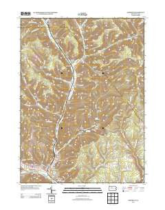 Emporium Pennsylvania Historical topographic map, 1:24000 scale, 7.5 X 7.5 Minute, Year 2013