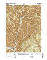 Emporium Pennsylvania Current topographic map, 1:24000 scale, 7.5 X 7.5 Minute, Year 2016