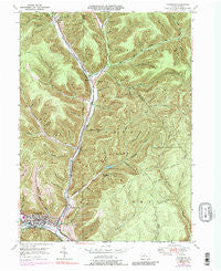 Emporium Pennsylvania Historical topographic map, 1:24000 scale, 7.5 X 7.5 Minute, Year 1948