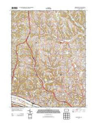 Emsworth Pennsylvania Historical topographic map, 1:24000 scale, 7.5 X 7.5 Minute, Year 2013
