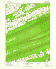 Enders Pennsylvania Historical topographic map, 1:24000 scale, 7.5 X 7.5 Minute, Year 1947