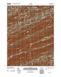 Enders Pennsylvania Historical topographic map, 1:24000 scale, 7.5 X 7.5 Minute, Year 2010