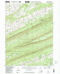 Enders Pennsylvania Historical topographic map, 1:24000 scale, 7.5 X 7.5 Minute, Year 1995