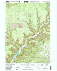 English Center Pennsylvania Historical topographic map, 1:24000 scale, 7.5 X 7.5 Minute, Year 1994