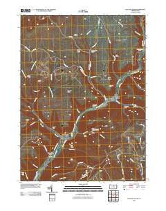 English Center Pennsylvania Historical topographic map, 1:24000 scale, 7.5 X 7.5 Minute, Year 2010