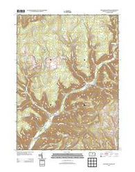 English Center Pennsylvania Historical topographic map, 1:24000 scale, 7.5 X 7.5 Minute, Year 2013