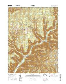 English Center Pennsylvania Current topographic map, 1:24000 scale, 7.5 X 7.5 Minute, Year 2016
